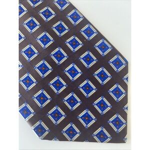 Nordstrom By Bentley Cravats Made USA Silk Neck‎ Tie Mustard 58" X 3 3/4" Brown